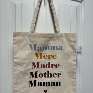Motherhood Maternity Multicolor Canvas Tote